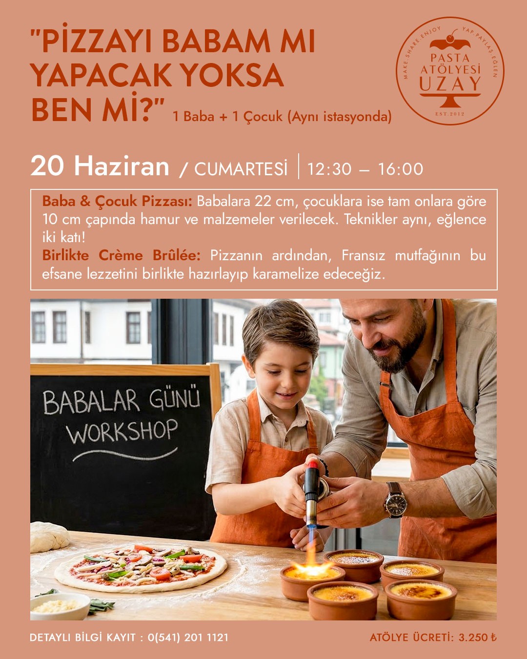 Babalar Günü Pizza Atölyesi